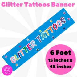 Glitter Tattoo banner