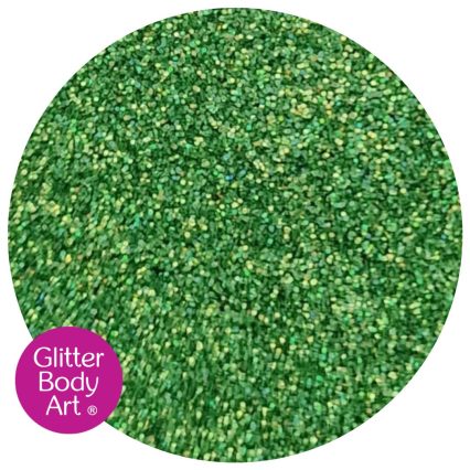 Fern Green Fine Cosmetic Body Glitter
