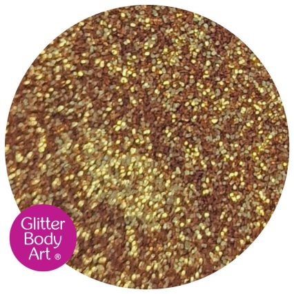 Burnt Orange Fine cosmetic body glitter