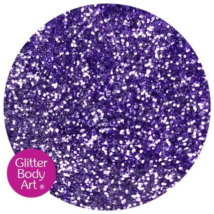Lilac Purple fine cosmetic fine glitter for glitter tattoos and makeup