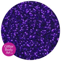 Purple fine cosmetic glitter, cadbury purple colour for glitter tattoos
