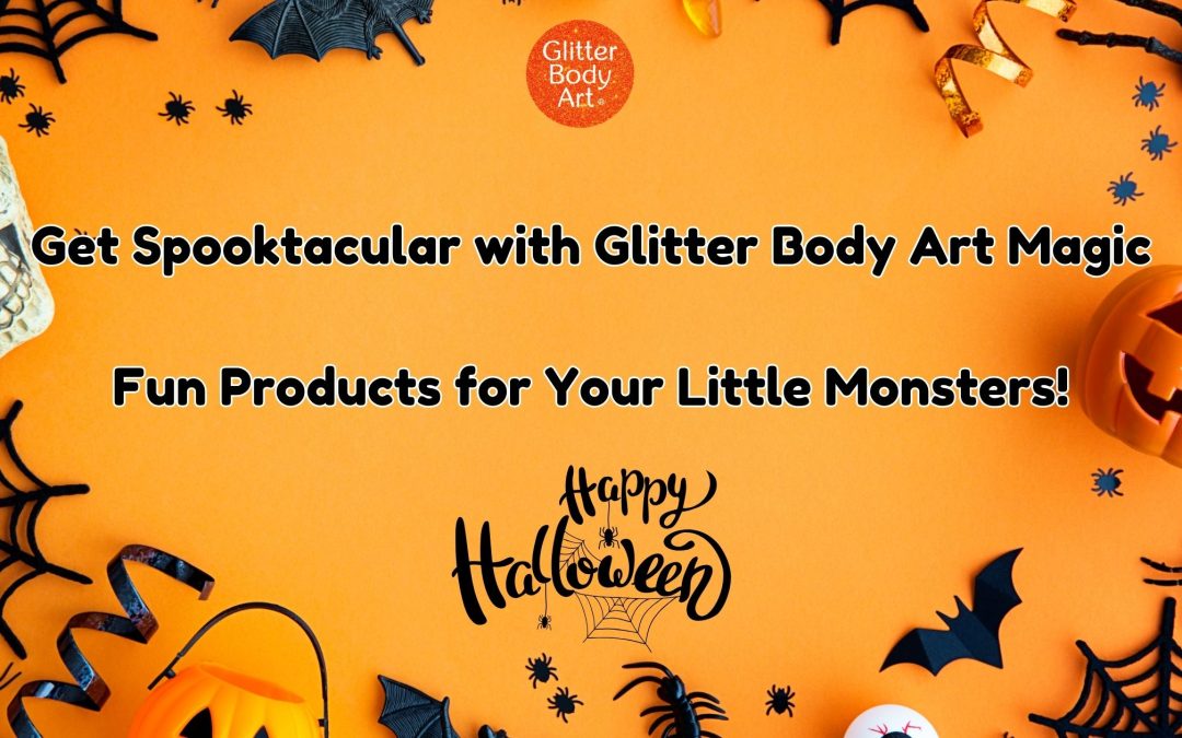 Halloween Blog for Kids glitter tattoo products