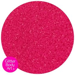 UV Pink Body Glitter for glitter tattoos