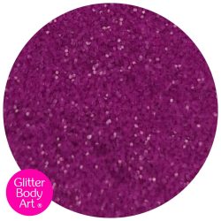 UV purple body glitter for glitter tattoos