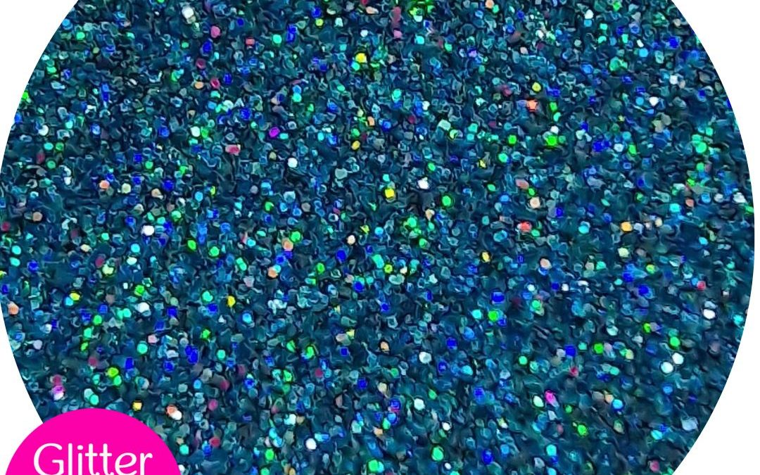 Holographic Blue Body Glitter