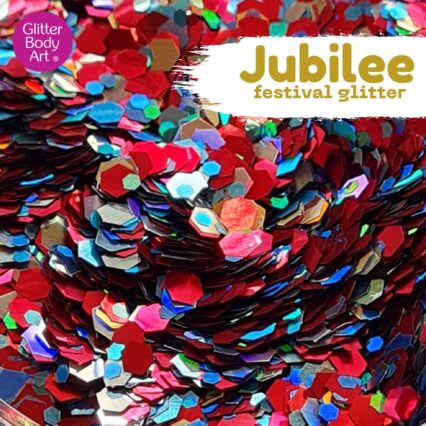 Jubilee Festival Glitter for Hair & Face