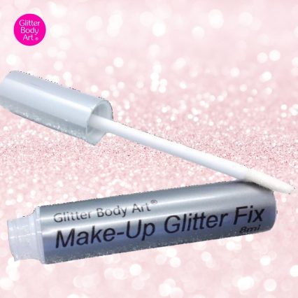make up glitter fix, face glue for applying tattoos and gem stones