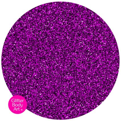 Purple body glitter for kids temporary tattoos