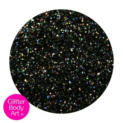 black dazzle body glitter