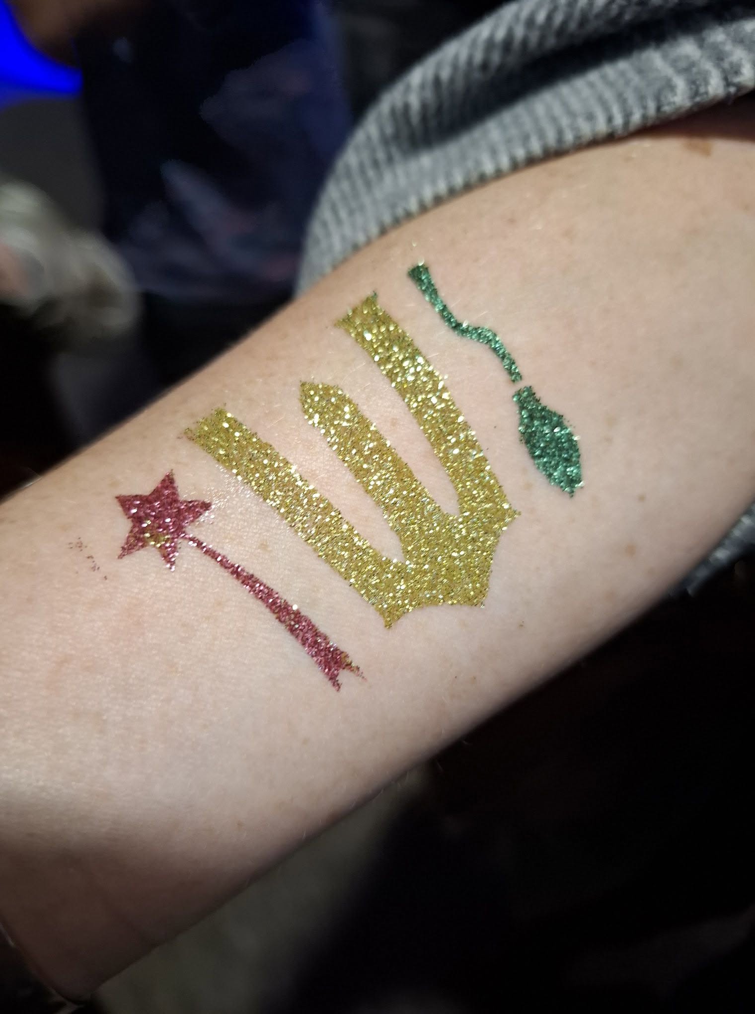 Wicked Glitter Tattoo Stencils - Image 3
