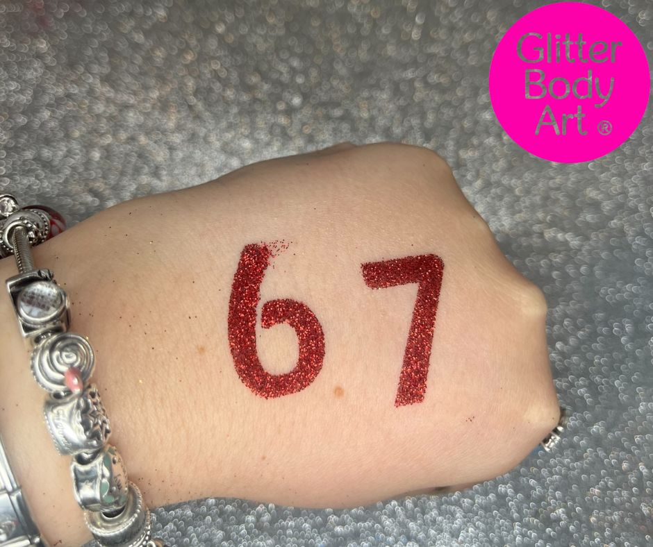 6 7 Trend Glitter Tattoo Stencils - Image 2