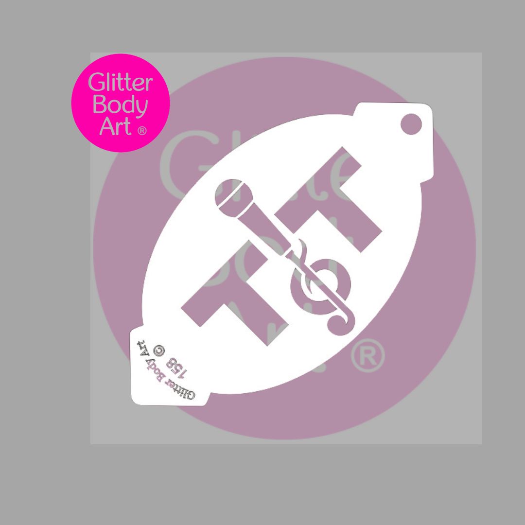 Take That Face painting stencil