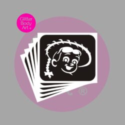 Jessie glitter tattoo