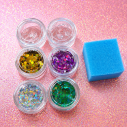 Mini Festival Glitter Makeup Kit-Chunky Mixes