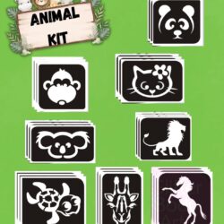 Animal Glitter Tattoo Kit