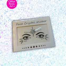 Festival Face Gems -Silver Moon