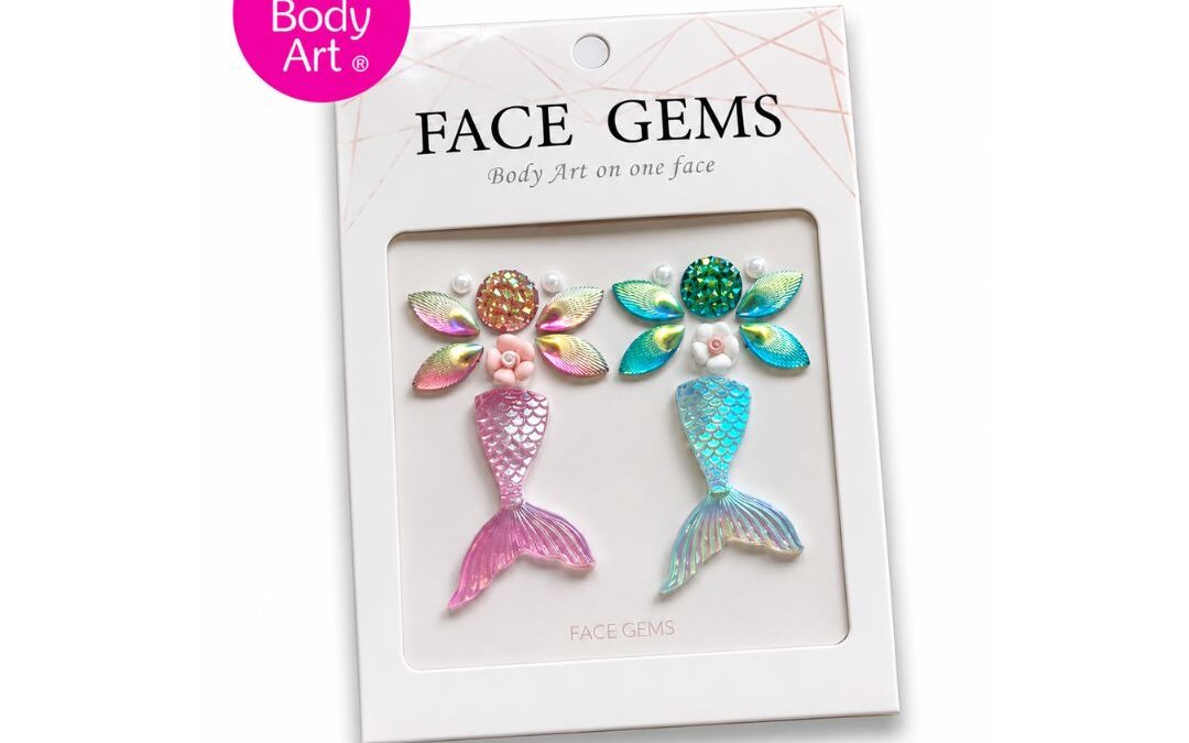 Festival Face Gems -Mermaid Tails