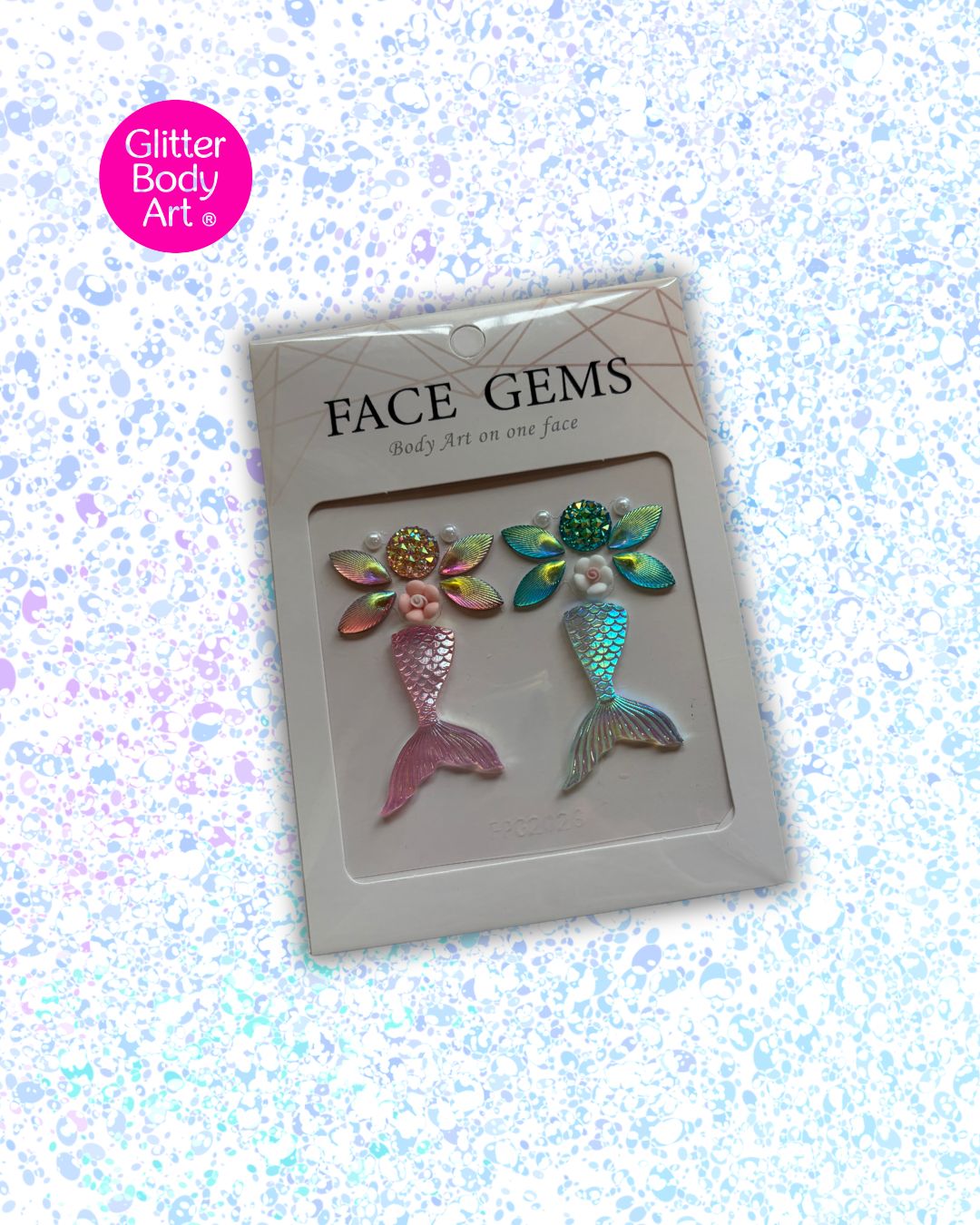Festival Face Gems -Mermaid Tails
