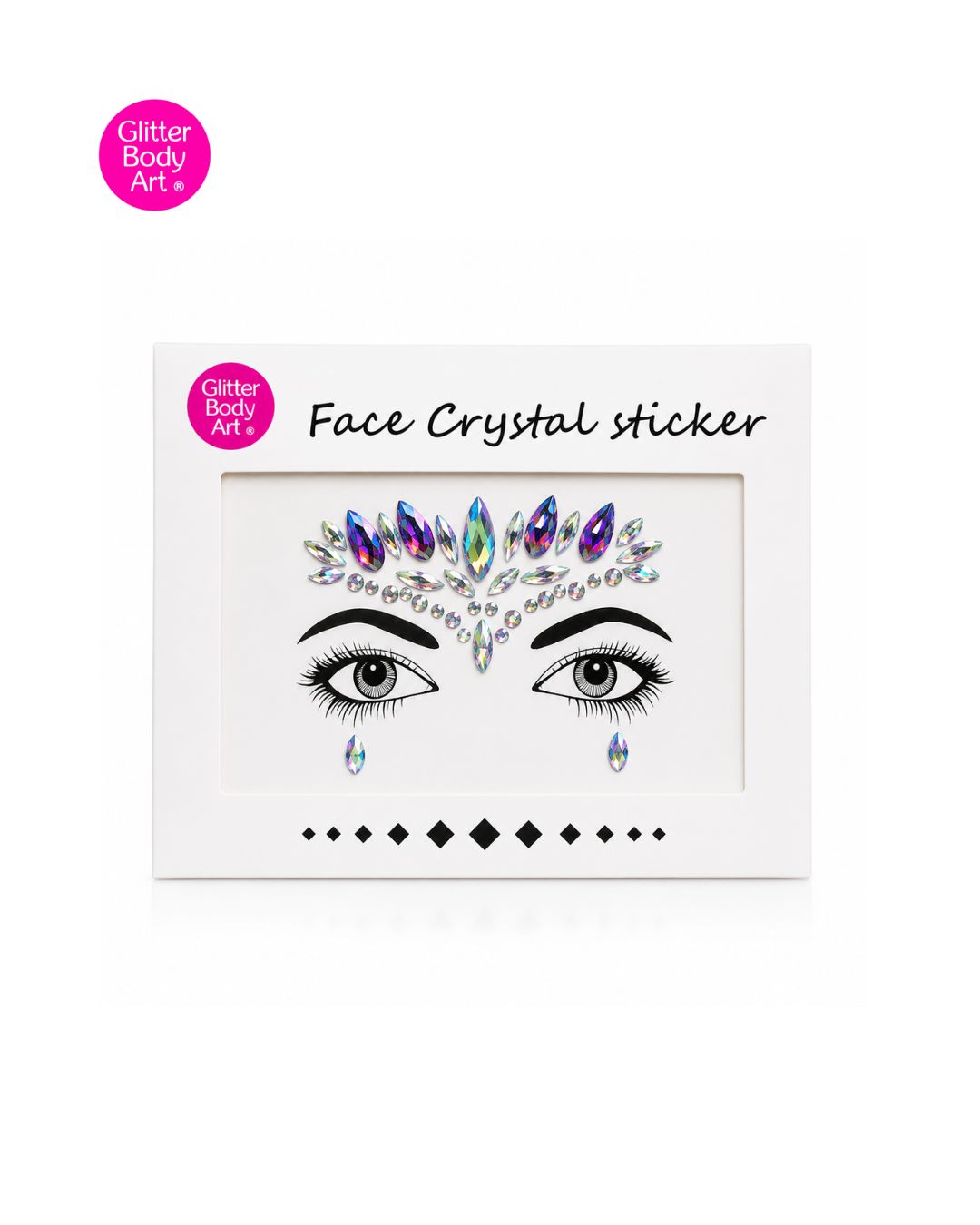 Festival Face Gems – Violet Vibes