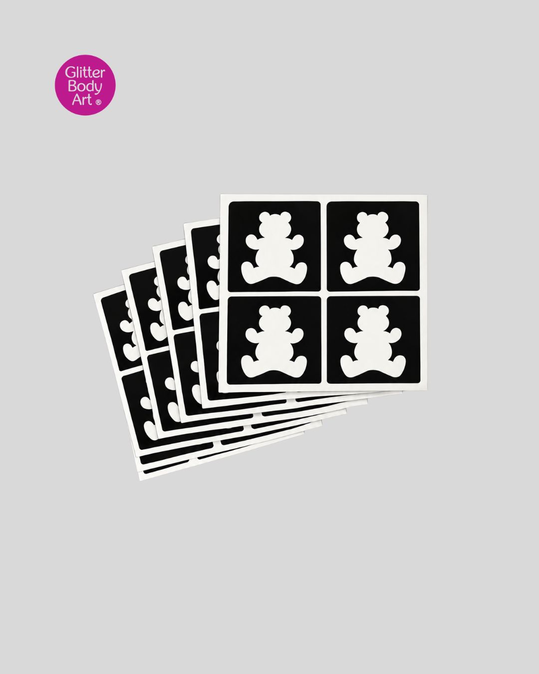 Mini Teddy Temporary Tattoo (Pack of 5 or 25)