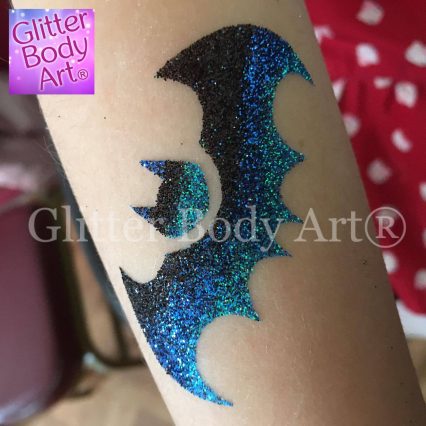 Bat Temporary Tattoo Stencil 207 (Pack of 5 or 25) - Image 2