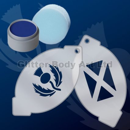 Scotland Face Painting Kit Rugby facepainting kit scotland sport scottish rugby