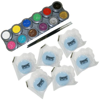 Grimas Face Paint KIt, Face Paint Pallete, Face Paint Shop UK, party paints for kids