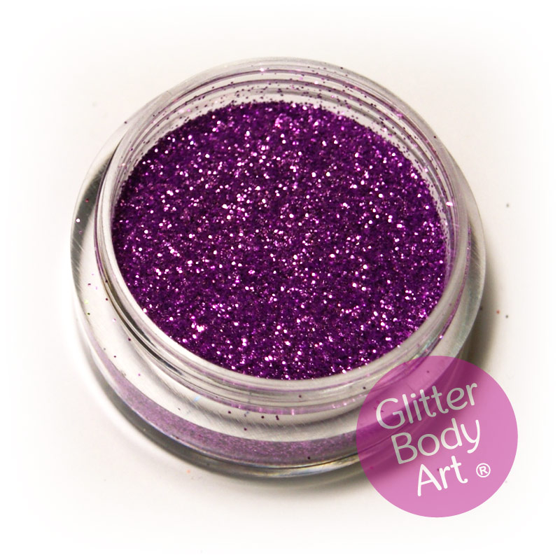 Body Glitter Violet Temporary Tattoo Store